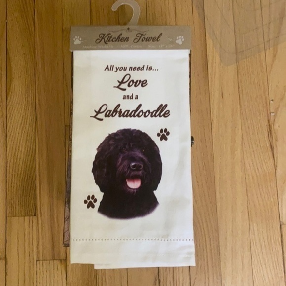 100% cotton pet themed tea towel 18” x 26” - Picture 1 of 4